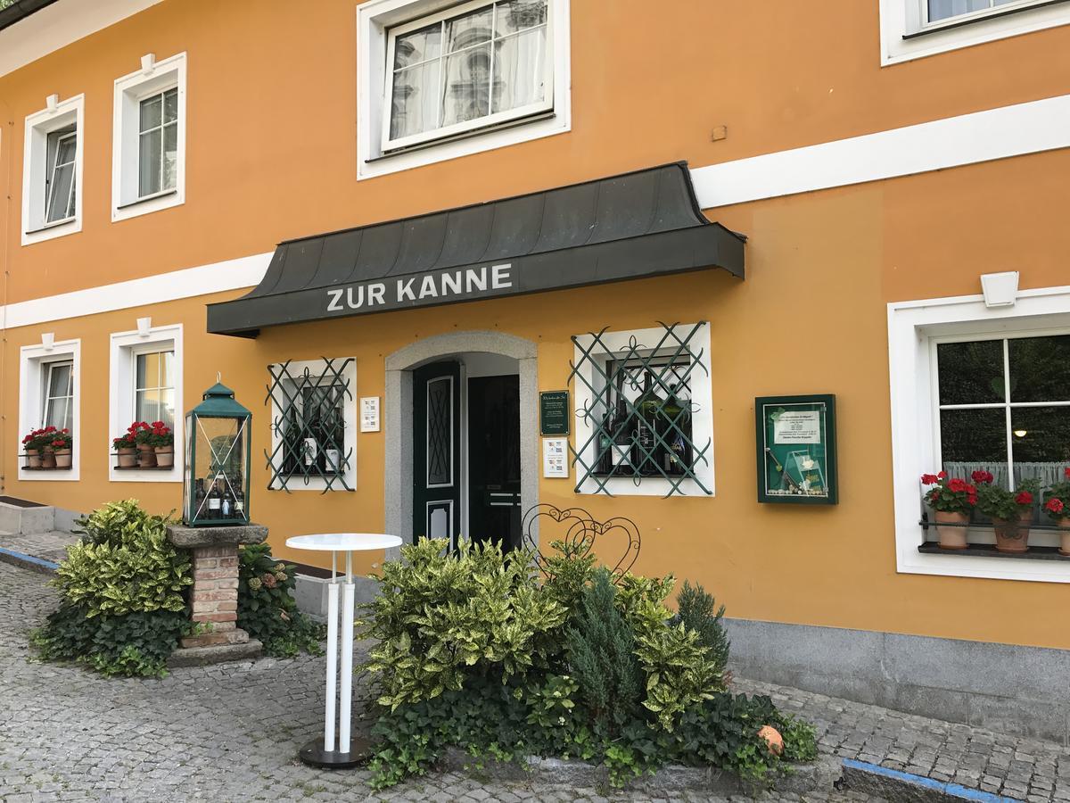 Gasthof "Zur Kanne" Markt Sankt Florian Eksteriør bilde